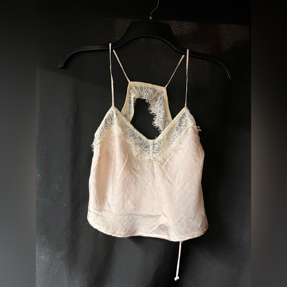 Free people slinky sleep tank with cinchable waist